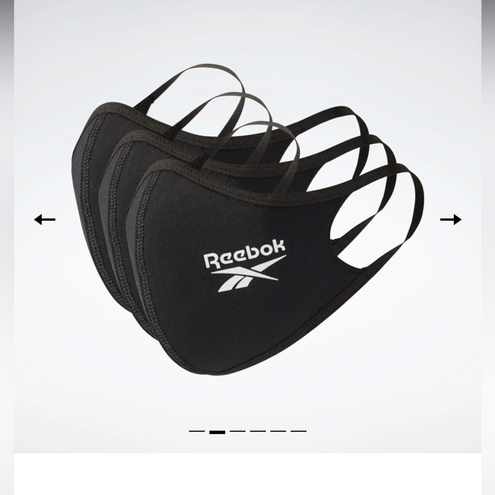 NWT-Reebok Facecover Size XS/S